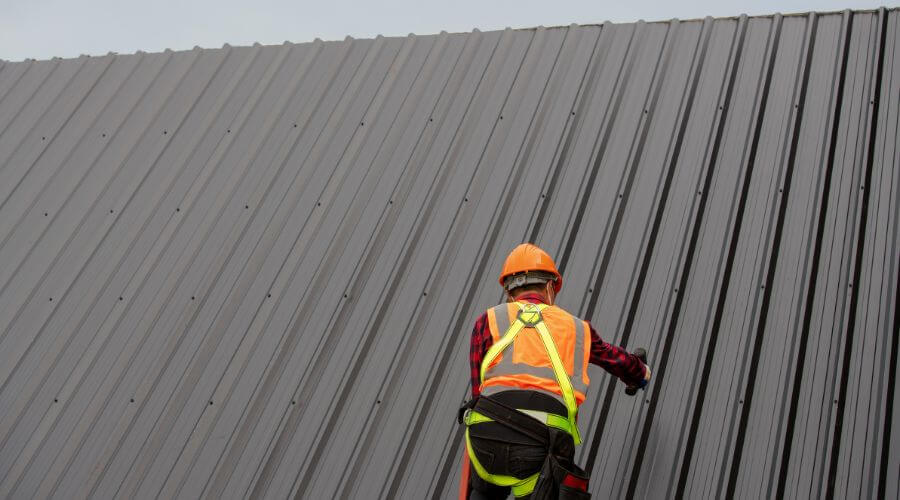 Professional metal roof installation services in Davidsville, PA